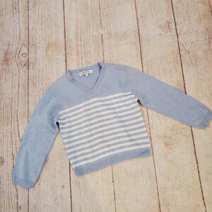 Jamie light blue vneck approx sz 4-6